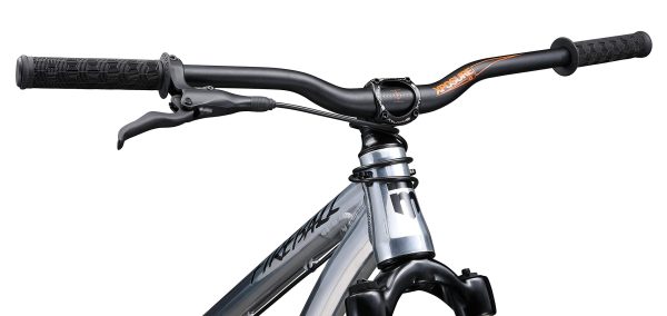 Mongoose Fireball Dirt Jump Mountain Bike, 26-Inch Wheels, Mechanical Disc Brakes, Chrome - Image 6