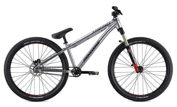 Mongoose Fireball Dirt Jump Mountain Bike, 26-Inch Wheels, Mechanical Disc Brakes, Chrome - Image 7
